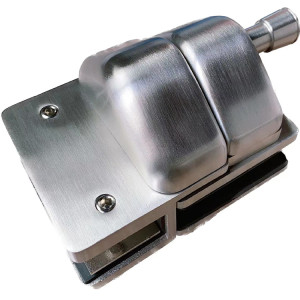 stainless steel front mount pull latch