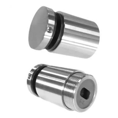 Frameless glass standoffs fittings for glass stair hardware