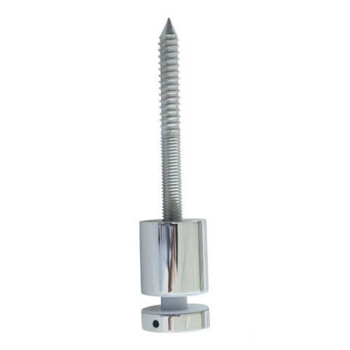 self tapping wall mount stainless steel glass standoff