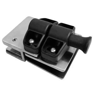 Australia Standard frameless magnetic glass gate latch