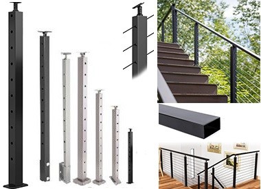 Matte Black Cable Railing In the North American Market.