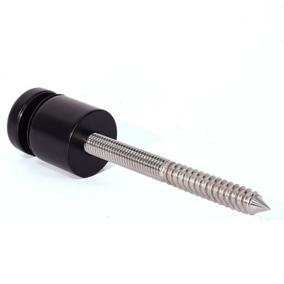 self tapping wall mount stainless steel glass standoff