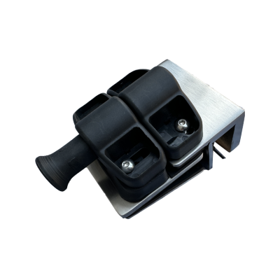 90 degree in corner glass to glass pool gate latch