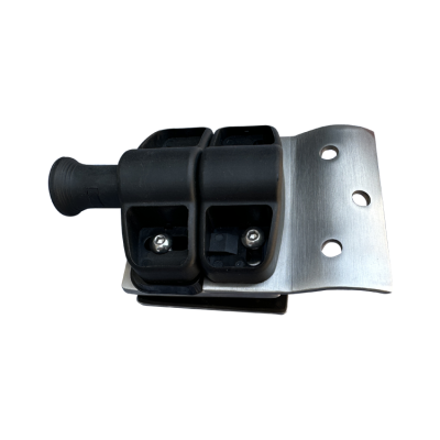 Glass to Round Post Pool Gate Latch