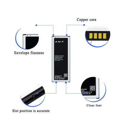 GB T18287 mobile phone battery for SAMSUNG note edge