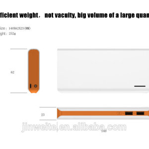 10000mah dual usb power bank for xiaomi