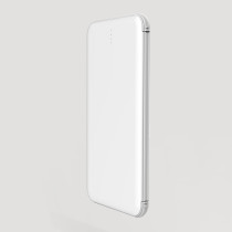 5000mah Thin Power Bank with Cable 2-in-1 charger Iphone and Andorid, Type-C
