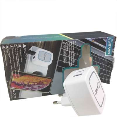 Janon fast charger 2 USB with LED light