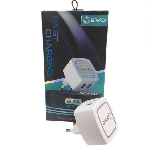 Janon fast charger 2 USB with LED light