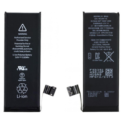 100% Full Capacity GB t18287 2019 Mobile Phone Battery For Iphone 5 5G Battery