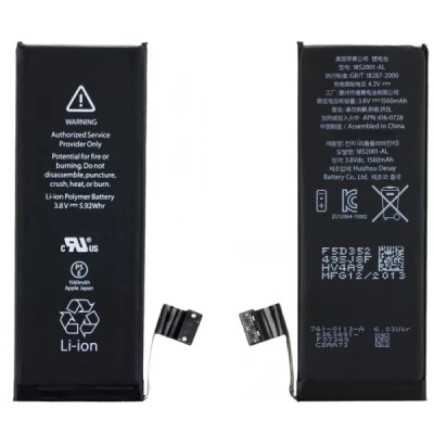 100% Full Capacity GB t18287 2019 Mobile Phone Battery For Iphone 5 5G Battery