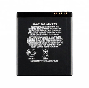 Universal Phone Battery for Nokia BL-6F 1200mah/3.7v Battery