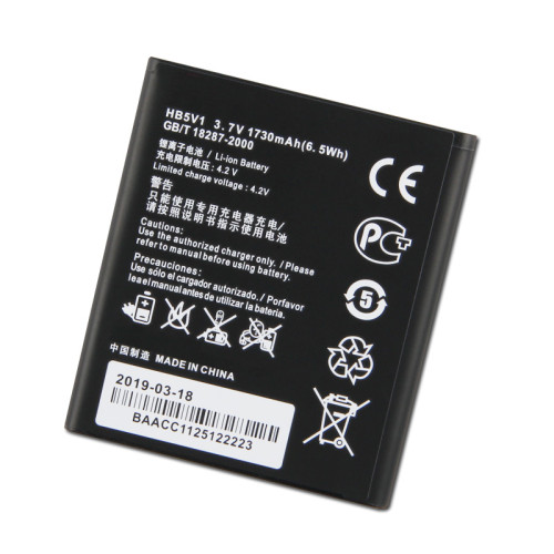 3.7V High Capacity lithium-ion spice mobile phone Battery for Huawei HB5V1