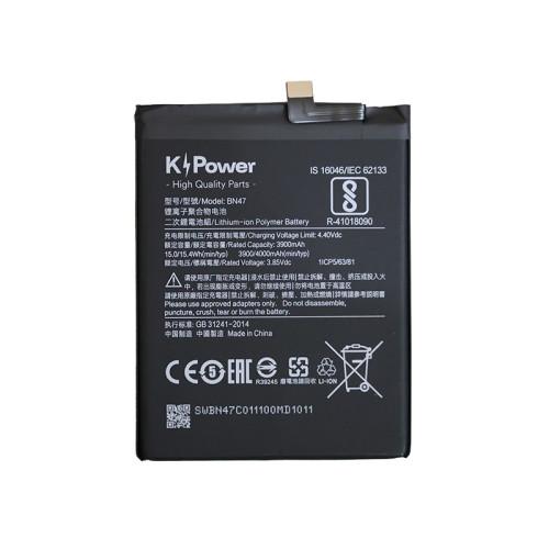 Bn47 Battery for Xiaomi Redmi 6 Pro Mobile Phone Battery