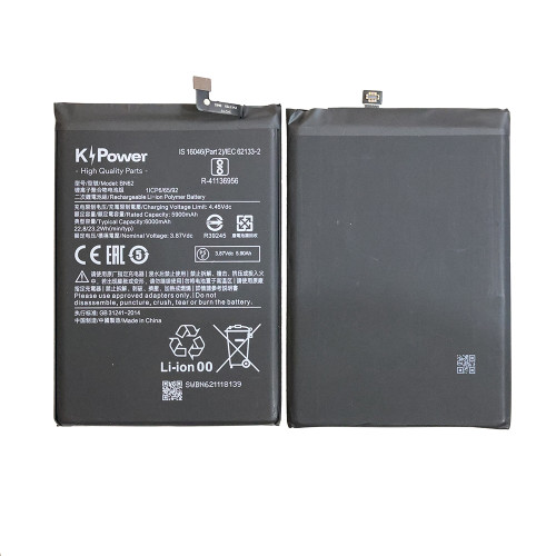 BN62 Battery for Xiaomi Redmi Note 9 4G Mobile Phone Battery