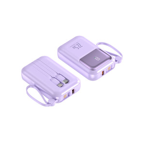 OEM Factory 20W PD Fast Charger 10000mAh Power Bank With 3 Cables