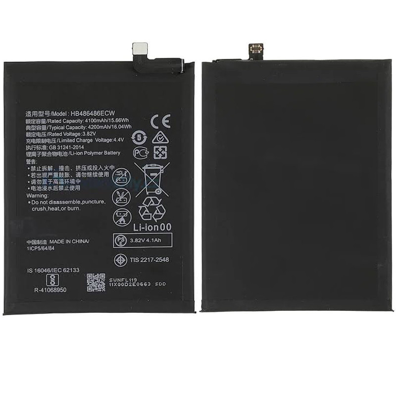 4200mAh HB486486ECW Battery for Huawei Mate 20 Pro P30 Pro