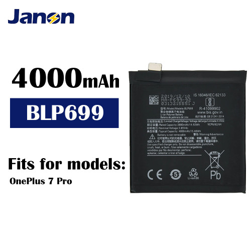 Wholesale 4000mAh BLP699 Battery for OnePlus 7 Pro Battery