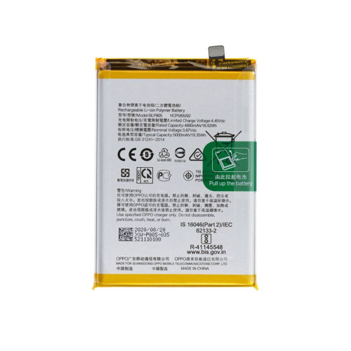 Wholesale 5000mAh BLP805 Battery for Oppo A53 A32 A54 A74 A53S A16 A16S A54S A33 A93 A55 Mobile Phone Battery