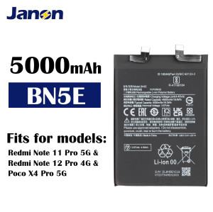 High Quality BN5E Battery for Xiaomi Redmi Note 11 Pro 5G Battery