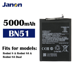 High Quality 5000mAh BN51 Battery for Xiaomi Redmi 8 Redmi 8A Phone Battery