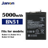 High Quality 5000mAh BN51 Battery for Xiaomi Redmi 8 Redmi 8A Phone Battery