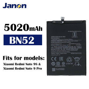 OEM Xiaomi BN52 Battery for Redmi Note 9 Pro Redmi Note 9S Battery