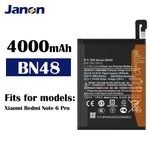 OEM BN48 for Xiaomi Redmi Note 6 Pro 4000mAh 3.85V Replacement Battery