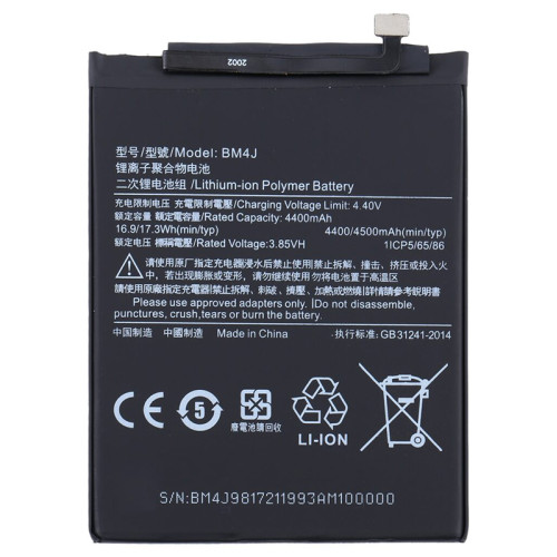 OEM 4500mAh BM4J Battery for Xiaomi Redmi Note 8 Pro Mobile Phone Battery