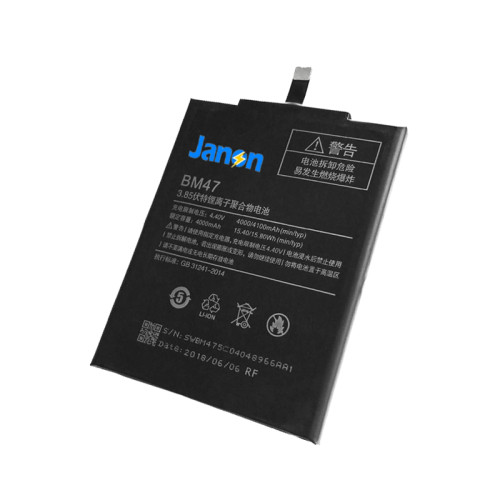 OEM 4100mAh BM47 Battery for Xiaomi Redmi 3 Redmi 3S Mobile Phone Battery