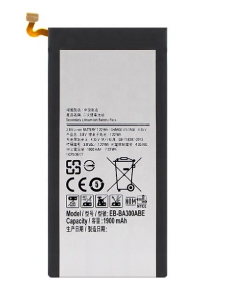 OEM 1900mAh EB-BA300ABE Battery for Samsung Galaxy A3 2015 A300 Mobile Phone Battery