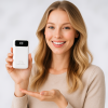 Portable Power Bank with Built-in 4 Cables Fast Charging