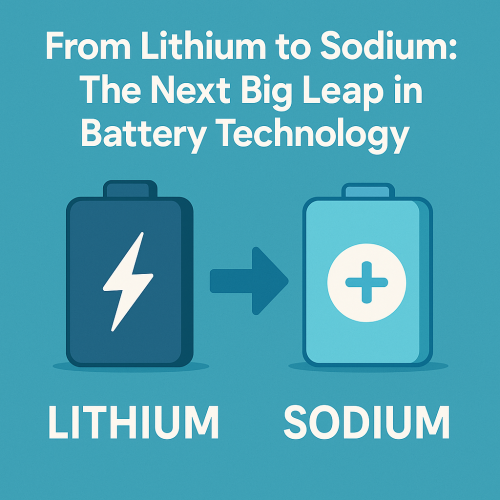 From Lithium to Sodium: The Next Big Leap in Battery Technology