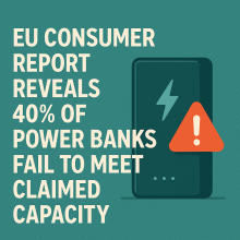 EU Consumer Report Reveals 40% of Power Banks Fail to Meet Claimed Capacity
