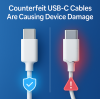 Research Institutes Highlight Surge in Counterfeit USB-C Cables Causing Device Damage