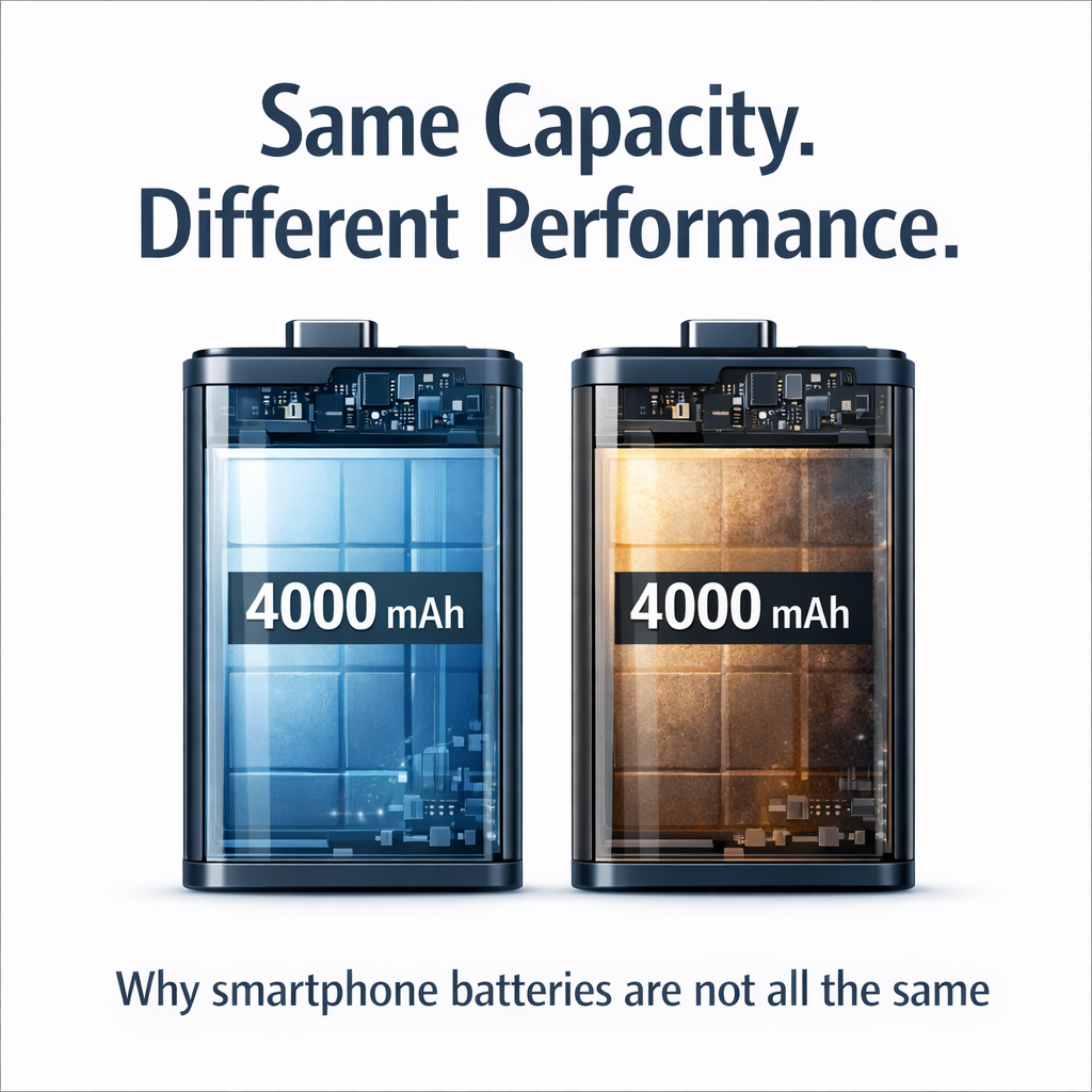 Why Two Smartphone Batteries With the Same Capacity Perform Differently