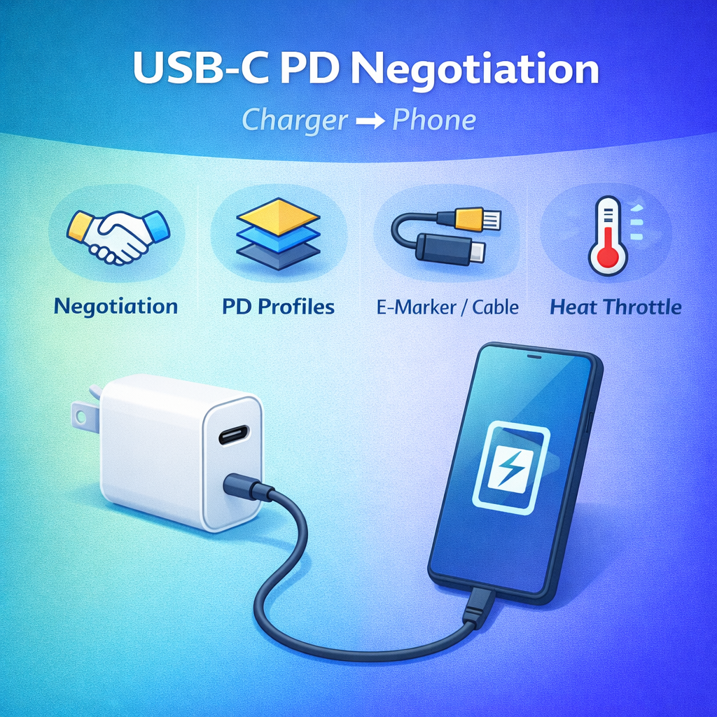 USB-C PD Explained: How Fast Charging Negotiation Really Works