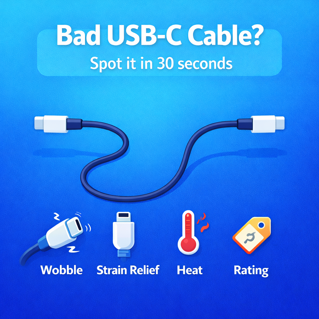 How to Spot a Bad USB-C Cable in 30 Seconds