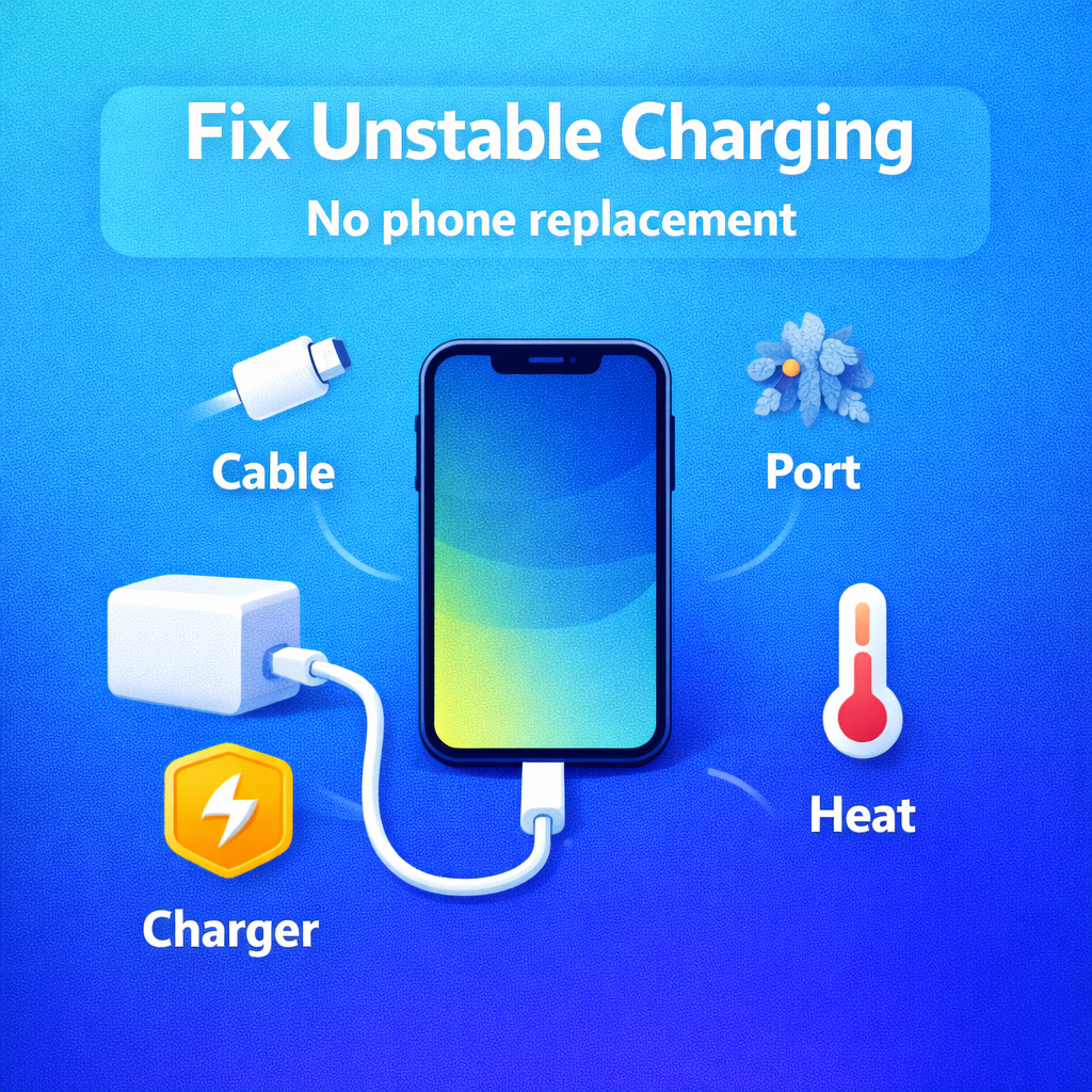 How to Fix Unstable Charging Without Replacing Your Phone