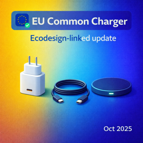 Commission Advances the Completion of the Common Charger Initiative With New Ecodesign-Linked Changes