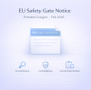 EU Safety Gate Publishes New Recall Notifications Involving Portable Chargers
