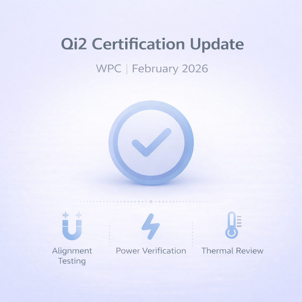 WPC Announces Update to Qi2 Certification Process