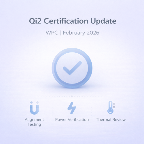 WPC Announces Update to Qi2 Certification Process