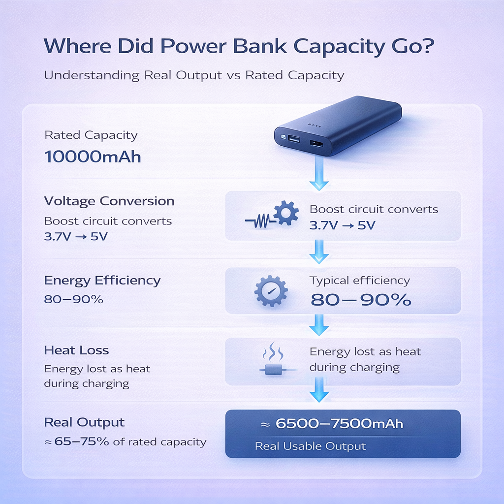 Why Some Power Banks Lose Half Their Capacity in Real Use