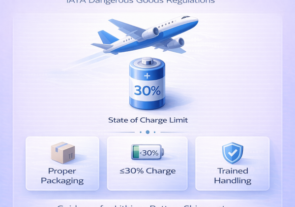IATA Updates Lithium Battery Transport Guidance for Airlines