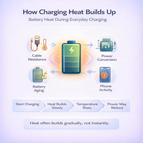 How Battery Heat Builds Up During Everyday Charging