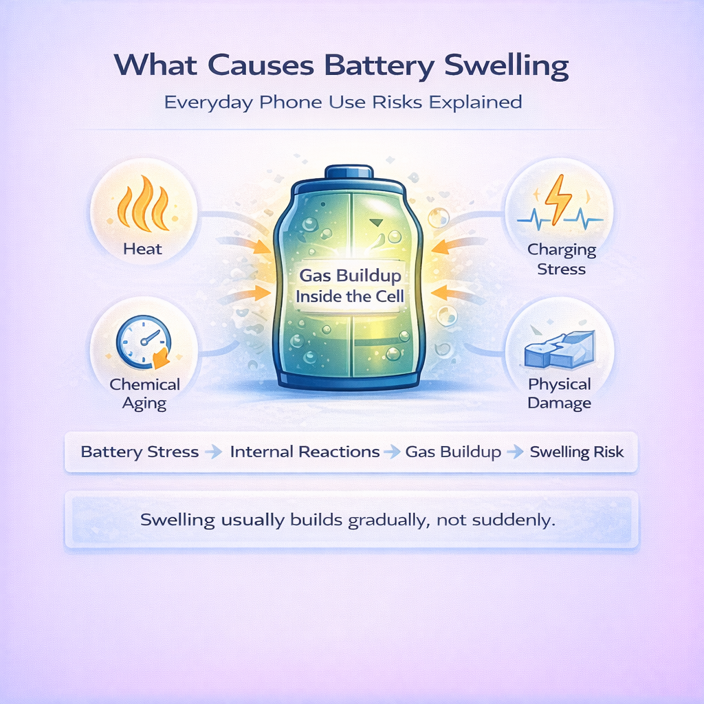 What Causes Battery Swelling in Everyday Phone Use