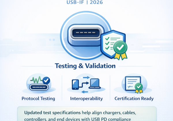 USB-IF Releases Updated USB Power Delivery Compliance Test Specification