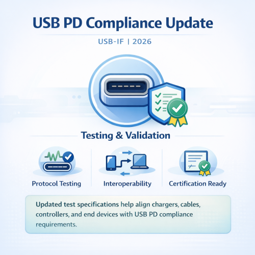 USB-IF Releases Updated USB Power Delivery Compliance Test Specification