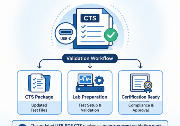 USB-IF Updates USB PD3 CTS Package for 2026 Compliance Work